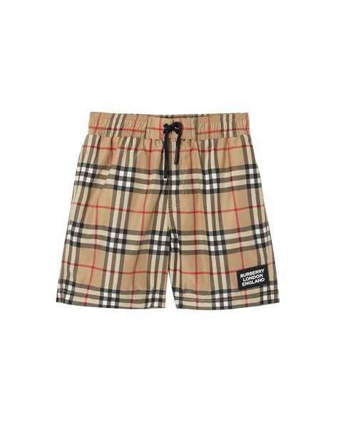 kids burberry swim trunks|burberry toddler boys.